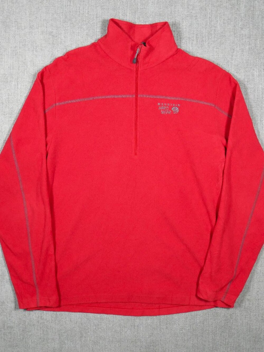 Mountain Hardwear Men's L Fleece 1/2 Zip Microchill Pullover Fleece Shirt